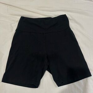 Aerie Women's Black High-Waisted Shorts